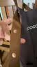 ecoco防水围裙厨房罩衣吊带防油耐脏男女通用做饭厨师围裙薄款E2301 实拍图