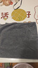 洁丽雅（Grace）新疆长绒棉A类毛巾2条装 纯棉加厚柔软面巾吸水洗脸巾 灰+棕运动 实拍图