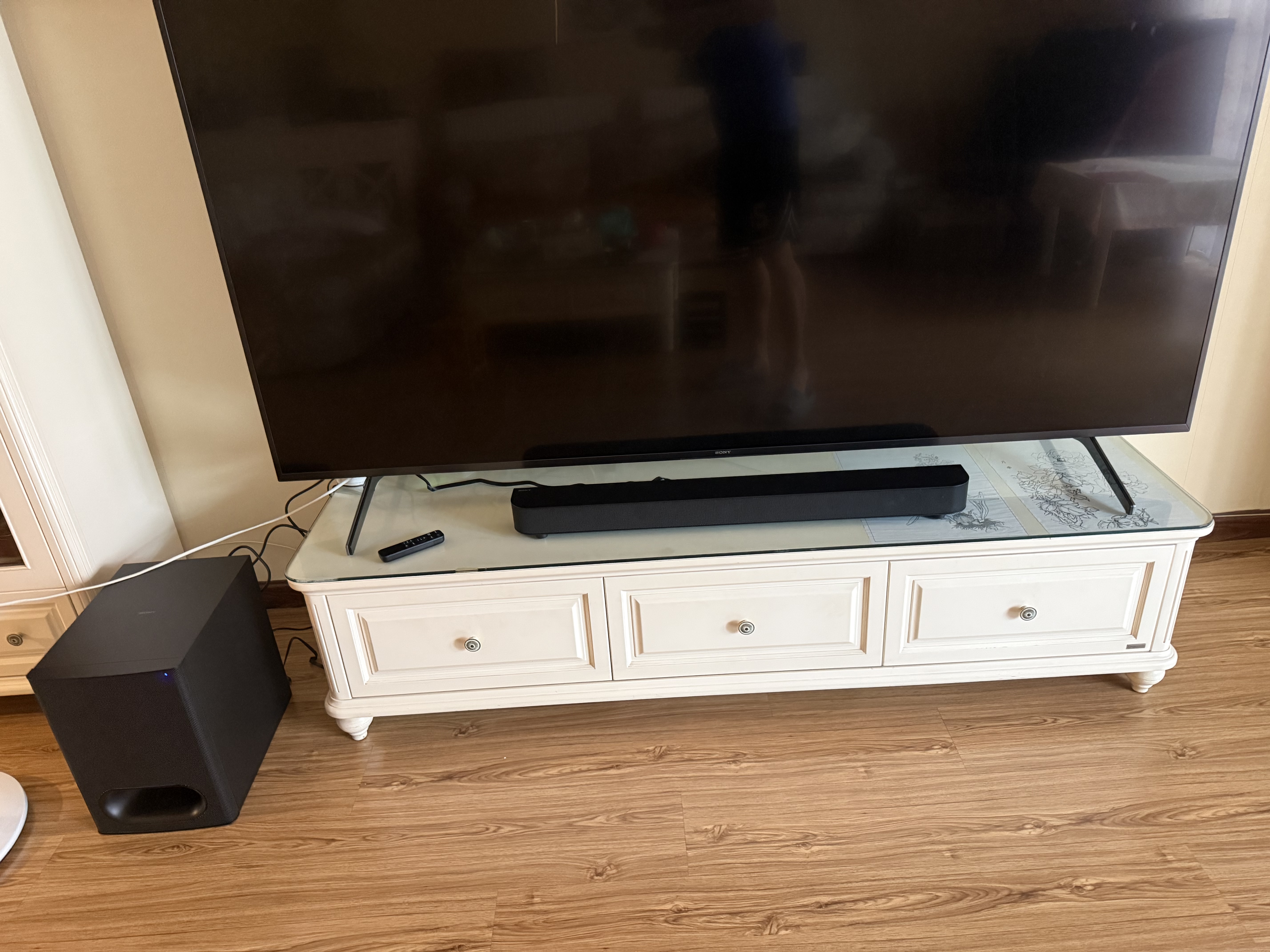 索尼（SONY）HT-S60 1000W大功率 5.1 实体声道 全景声 无线后环绕 音响回音壁 Soundbar 实拍图
