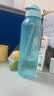 特百惠（Tupperware）水力瓶1.2L超大容量夏季户外运动水杯子带吸管便携冷水壶马卡蓝 实拍图