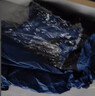 台铃雨衣电动车雨衣摩托车雨披单双人加大加厚牛津布双帽檐 藏青 5XL 实拍图