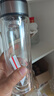 【京东物流配送】高硼硅双层玻璃杯大容量泡茶杯水杯子茶水分离杯 【双层加厚】茶杯350ml1只 实拍图