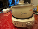 美的（Midea）电煮锅 电火锅 电热锅 电炒锅 分体式可拆洗 2.6L小电锅 学生宿舍多功能锅泡面锅 XZC2088S 配蒸笼 实拍图