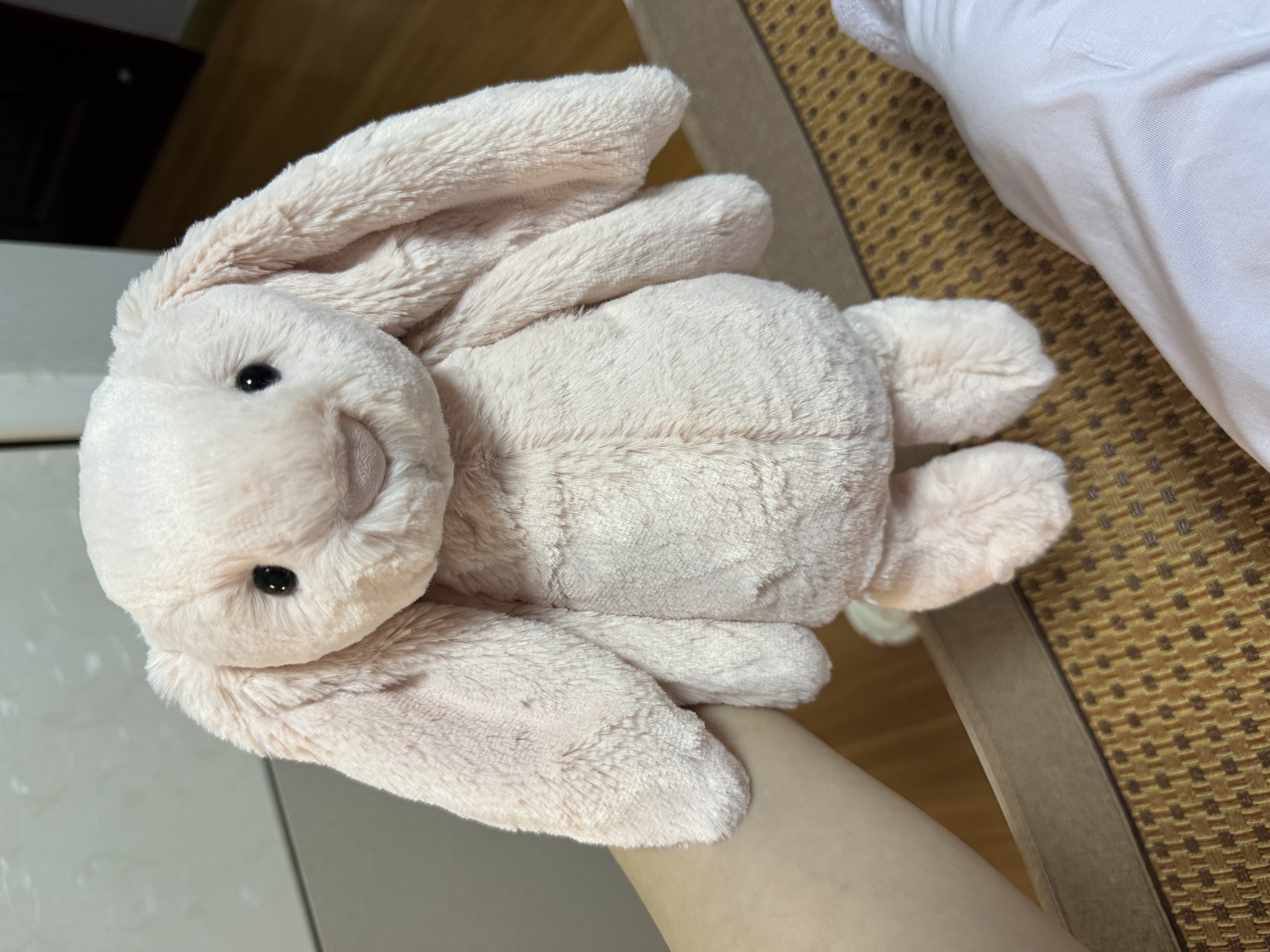 Jellycat害羞胭脂粉色邦尼兔柔软舒适动物毛绒玩偶儿童送礼生日礼物 害羞胭脂粉色邦尼兔 Medium 实拍图