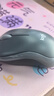 罗技（Logitech）M185鼠标 无线鼠标 办公鼠标 对称鼠标 黑色灰边 带无线2.4G接收器 实拍图
