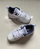 耐克轻便训练鞋秋季健身缓震老爹鞋NIKE AIR MONARCH 4 415445 102白色/金属银/深藏青 42 (265mm) 实拍图
