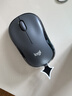 罗技（Logitech）M220 轻音鼠标 无线鼠标 办公鼠标 对称鼠标 带无线微型接收器 灰黑色 实拍图