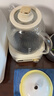 九阳（Joyoung）净萃全玻璃0胶水养生壶  办公室多功能煮茶器花茶壶 烧水壶恒温冲奶电热水壶 24h预约 1L WY107 实拍图