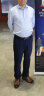 雅戈尔（YOUNGOR）西服裤男西装裤TR裤裤子聚酯纤维粘纤氨纶新品 藏青 175/84A 晒单实拍图