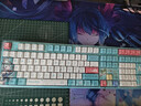 AKKO初音未来二次元IP联名电竞游戏108键客制化三模机械键盘全键热插拔键盘钢琴轴-绿色款1 实拍图