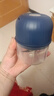 绞肉机小型打蒜器家用绞蒜切蒜器多功能辅食料理机电动蒜泥神器蒜蓉机自动切菜机压蒜器 宝蓝色- 0.26L （升级大电机） 实拍图