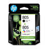 惠普（HP）805原装黑彩套装标容墨盒 适用hp deskjet 1210/1212/2330/2332/2720/2729/2722打印机 实拍图