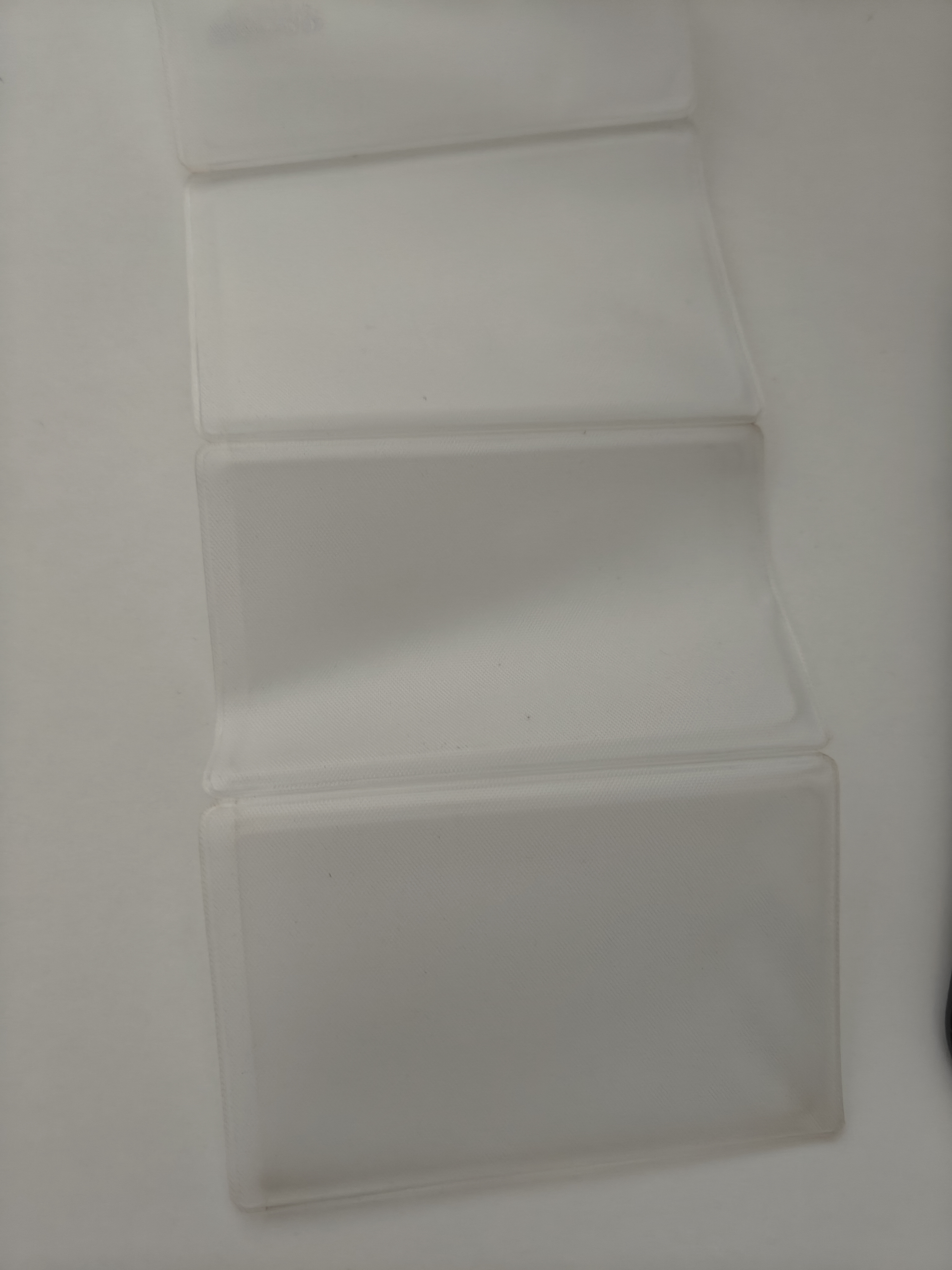 旅行透明防磁磨砂消磁银行卡卡套身份公交保护套会员卡防窥卡证件 5个装【身份证保护套】 实拍图