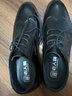 老人头（LAORENTOU）皮鞋男商务正装鞋头层牛皮耐滑布洛克高档男鞋 510409 黑41 实拍图