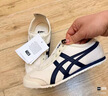Onitsuka Tiger鬼塚虎男女帆布一脚蹬懒人鞋MEXICO 66™ SLIP-ON 1183A360 米黄色 40.5 实拍图