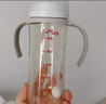 贝亲（Pigeon）自然离乳 PPSU重力球吸管双把手奶瓶 330mL 12月+ AA253 实拍图
