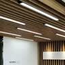 亮源方办公室吊灯LED长条灯三防会议教室超市吊线灯具商业写字楼健身房照明 三防款120*10cm 32W白光 实拍图