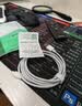 毕亚兹 适用OPPO USB-A to Type-C 闪充数据线 1.5米充电线 支持 6.5A/65W Max Reno7/A93/K9超级快充线 实拍图