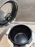 东芝（TOSHIBA）智能安全电压力锅 3L 4-6人高压锅家用多功能压力煲无水料理 双压萃鲜 PC-30MRUC(W) 实拍图