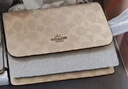 蔻驰（COACH）【品牌直供】女士小号手提单肩斜挎风琴包CW206七夕礼物 实拍图