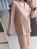十月结晶月子服产妇春秋棉产后孕妇睡衣哺乳家居服套装 粉 L码 实拍图