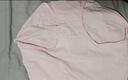 雅鹿4条装内裤女士纯棉高腰抗菌100%全棉加长裆大码收腹女生三角短裤 白色+白色+奶黄+芋紫 2XL 建议160-200斤 实拍图