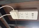 公牛（BULL）新国标防过载20W PD苹果快充插座/插线板/插排/接线板Type-c+USB+6插孔 全长3米 GNV-U1206 总控 实拍图