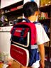 Kocotreekk树书包小学生减负超轻男孩女生1年级背包大容量儿童书包红M 实拍图