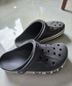 卡骆驰（CROCS）【采销直播】贝雅卡骆班洞洞鞋轻便耐磨一脚蹬休闲鞋|205089 深蓝/辣椒红-4CC 41 /42(260mm) 实拍图
