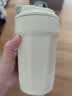 SZTAA保温杯水杯高颜值学生咖啡杯便携316不锈钢长效保温随行杯可乐杯 月牙白480ml【316+杯刷】 实拍图