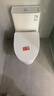 九牧（JOMOO）11173-2-1/31KD-3大力神家用马桶虹吸抗菌节水洁具305坑距 实拍图