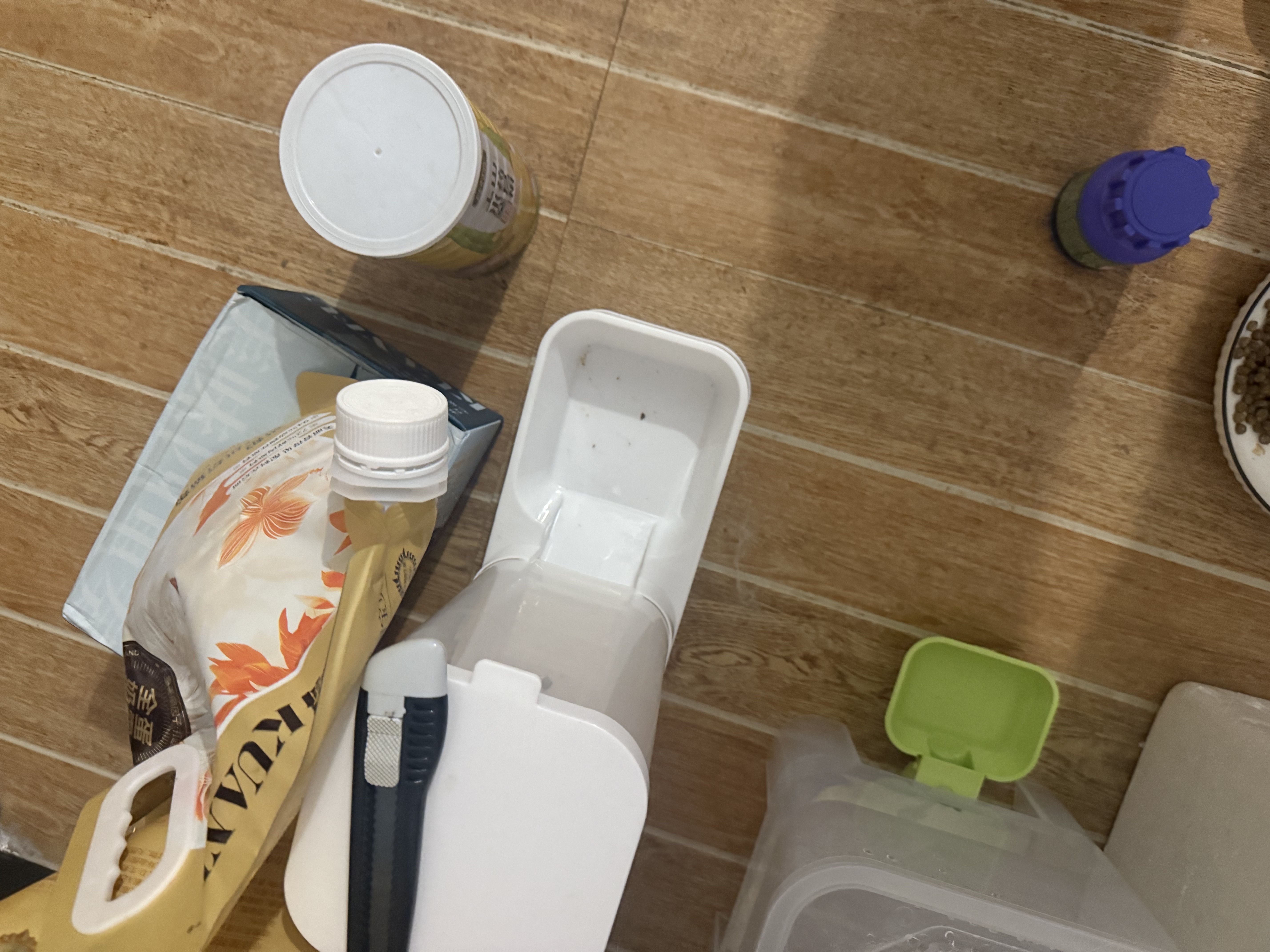 疯狂的主人宠物自动饮水机猫碗猫食盆喝水投食器猫咪喂食狗盆猫碗喂粮器 实拍图