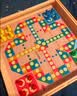 得力（deli）4合一棋飞行棋围棋多功能棋盘多合一男女孩生日礼物桌面儿童玩具 实拍图