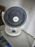 VCJ【德国品牌】空气循环扇电风扇家用台式桌面节能轻音风扇 机械旋钮可摇头3m线 DQ212R 实拍图