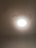 钻石牌（DIAMOND） 吊扇灯隐形风扇灯led客厅卧室吊灯饰现代简约电扇灯吸顶带灯吊扇 48寸黑色双圆-6档遥控-正反转 实拍图