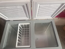 北极熊（BEIJIXIONG）双温冰柜家用小型双箱冷柜 冷藏冷冻两用柜双门商用大容量卧式冰箱节能省电 双门双温152升【一级能效 全国联保】 152L 实拍图