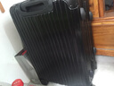 卡希度【铝镁硬箱】万向轮铝框拉杆箱女行李箱旅行箱学生密码结婚皮箱子 理性黑【耐磨加厚铝镁合金】 24英寸 实拍图