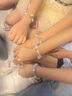 贝比童话 儿童玩具女孩手工diy串珠手链首饰盒宝藏公主饰品文具生日礼物 实拍图