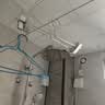 懒角落无痕强力金属裤架裤夹 高锰钢可调节衣架 叠加收纳晾晒架 5个 实拍图