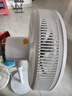 美的（Midea）【闪拆系列】一键闪电拆装直流变频家用语音电风扇一级能效静音落地扇大风力卧室立式电扇SDJ30BC 实拍图