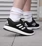 adidas CORERACER随心畅跑网面休闲跑步鞋男子阿迪达斯官方轻运动   黑/白 FX3581   41 实拍图