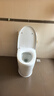 九牧（JOMOO）马桶 家用虹吸式马桶大冲力节水坐便器 防臭瞬冲 易洁抗菌马桶 升级50大管径-双旋无棱11396-305坑 实拍图