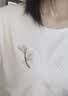 赫莲娜玉兰花胸针高档女气质别针防走光女士胸针西装胸针送教师节礼物 玉兰花胸针【代写贺卡+顺丰】 实拍图