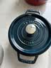 珐宝（staub）法国进口珐琅铸铁锅双耳煲汤锅煎炒锅海蓝18cm 1003258 实拍图