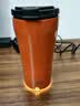 膳魔师（THERMOS）便携电动搅拌杯咖啡杯新款陶瓷涂层车载办公室保温杯高颜值水杯子 膳魔师-活力橙【395ml】 实拍图