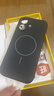 奶小鸭（NEYAA）适用苹果17手机壳 iphone17保护套镜头全包超薄Magsafe磁吸充电液态硅胶防摔简约男女款 石墨黑 实拍图