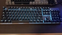 罗技（Logitech）K845机械键盘 有线键盘 办公电脑打字键盘  电竞游戏发光全尺寸个性化定制键帽 K845茶轴+极昼透光键帽 实拍图