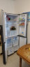 海尔 (Haier) 477升双变频风冷无霜十字门四门多门家用电冰箱超薄大容量干湿分储厨装一体BCD-477WDPCU1 实拍图