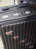 双星（doublestar）高颜值侧开盖行李箱大容量箱女男学生多功能拉杆箱登机密码皮箱子 铁灰色【可坐人丨带杯架】新色系 20英寸 -可登机箱 实拍图