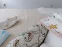 babycare婴儿安抚枕头宝宝多功能睡觉抱枕透气软糖枕0-6月星乐之城40*12CM 实拍图